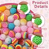 3 Styles ABS Plastic Beads KY-FS0001-24-3