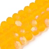Transparent Glass Beads Strands LS-EGLA-A044-T8mm-MB05-5