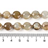 Natural Xiuyan Jade Beads Strands G-B094-A11-01-5