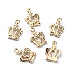 Crown Theme Alloy Pendants FIND-WH0033-24LG-04-2