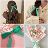 1Roll Solid Color Organza Ribbons ORIB-CY0001-02F-4