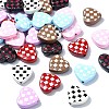 35Pcs 7 Colors Spray Painted Alloy Beads ENAM-CJ0006-11-1