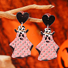 Funny Halloween Acrylic Stud Earrings UY2581-4-1