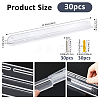 6 Sets Acrylic Sun Glasses Storage Display Stands ODIS-FH0001-23-2
