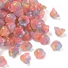 Transparent Glass Beads Caps X-GLAA-B028-01B-1