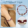 1 Set Handmade Polymer Clay Heishi Beads Stretch Bracelets Set BJEW-SZ0002-67B-02-2
