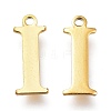 PVD Vacuum Plating  304 Stainless Steel Charms STAS-H112-I-G-2