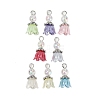 ABS Plastic Pearl with Acrylic Pendants PALLOY-JF03603-1