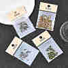 SHEGRACE Brass Cubic Zirconia Pendants XGRQ3K783-532P-6