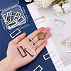 16Pcs Zinc Alloy Buckles FIND-BBC0002-43B-3