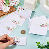 80Pcs Rectangle Paper Table Place Cards AJEW-TA0003-62B-7