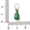 Brass Enamel Pendants KK-CBA260B-01P-3