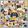 50Pcs 50 Styles PVC Self-adhesive Stickers PW-WG36582-01-2