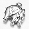 Tarnish Resistant 304 Stainless Steel Charms STAS-G073-02P-3