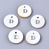 Natural Freshwater Shell Pendants SHEL-Q018-01A-D-P-1