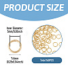 20g Brass Open Jump Rings FIND-TA0010-69E-LG-4