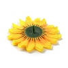 Cloth Sunflower AJEW-WH0258-379-3