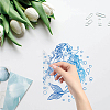 PVC Wall Static Stickers Sets DIY-WH0311-009-3