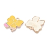 Alloy Enamel Pendants ENAM-Q004-01KCG-13-2