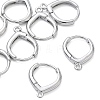 SHEGRACE Brass Hoop Earrings Findings XGR0158P-94P-1