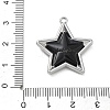 Spray Painted Alloy Pendants AL-CBA5B8E-14P-01-3