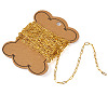 5M Brass Paperclip Chains CHC-TA0001-39G-1