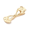 Alloy Alligator Hair Clips AJEW-A061-01B-G-2