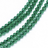 Natural White Jade Bead Strands G-G914-2mm-05-2