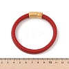 Braided Microfiber Leather Cord Bracelets for Men BJEW-Z081-08P-5