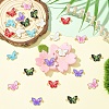 12Pcs 6 Colors Alloy Enamel Connector Charms ENAM-YW0008-53-4