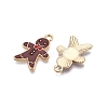 Alloy Enamel Pendants ENAM-T009-42C-2