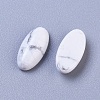 Natural Howlite Cabochons G-L510-15B-02-2