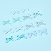 70Pcs 7 Styles Opaque & Transparent Acrylic Beads MACR-FS0002-13-7