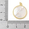 Brass Micro Pave Cubic Zirconia Pendants KK-K298-22G-01-3