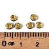 Brass Grade A Rhinestone Spacer Beads RSB034NF-04G-2