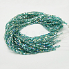 Electroplate Glass Beads Strands EGLA-D018-4x4mm-53-2