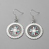 Alloy Enamel Dangle Earring for Women EJEW-TAC0017-14AS-02-1