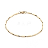Unisex 304 Stainless Steel Bar Link Chain Bracelets BJEW-E372-04B-2