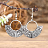 Zinc Alloy Dangle Earrings FS-WG945BB-02-1