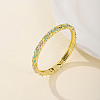 Fashionable Casual Retro Alloy Enamel Hinged Bangles for Women DG9304-4-1