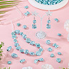 100G Pearlized Opaque Acrylic Beads OACR-TA0004-32C-7