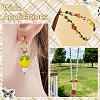 8Pcs 4 Colors Handmade Lampwork Beads LAMP-CJ0002-71-7