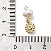 Brass Micro Pave Cubic Zirconia Pendants KK-Z093-24G-3