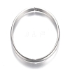 Tarnish Resistant 304 Stainless Steel Bangles STAS-I166-36C-1