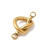 304 Stainless Steel Connector Charms STAS-B113-03G-2