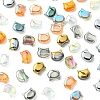 45Pcs 9 Colors Electroplate Glass Beads FIND-FS0002-80-3