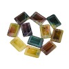 Dyed Natural Agate Beads Strands G-T144-25B-04-2