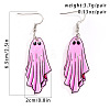 Halloween Cartoon Acrylic Ghost Dangle Earrings for Women QK1762-4-2