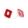 Acrylic Stud Earring Finding FIND-B003-01C-3