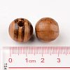 Round Wood Beads WOOD-PH0002-05-LF-4